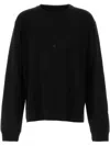 Givenchy Crew-neck Wool Sweater In Black