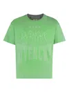 Givenchy Cotton Crew-neck T-shirt In Green