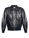 Givenchy Aviator Jacket In Leather