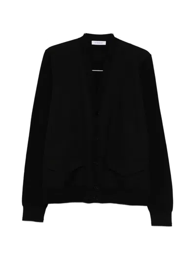 Givenchy Flap-pocket Cardigan In Black