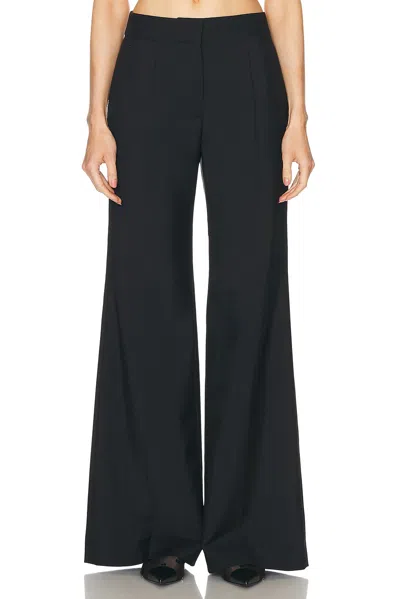 Givenchy Satin Trousers In Black
