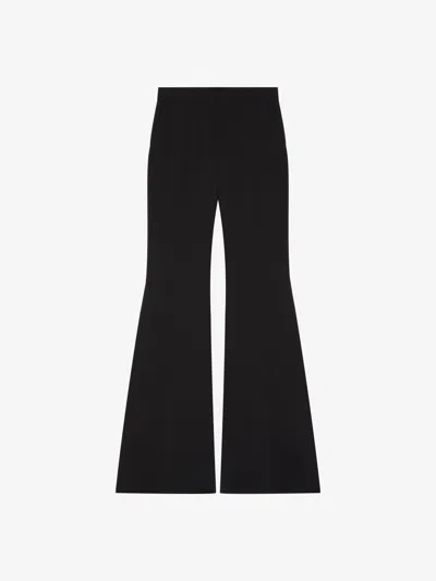 Givenchy Flare Tailored Pants In Wool In Black