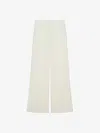 Givenchy White Flared Pants In Beige