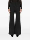 Givenchy Elegant Flared Trousers In Black