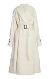 Givenchy Flared Cotton-twill Trench Coat