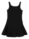 Givenchy Kids Jersey Sleeveless Dress In Black