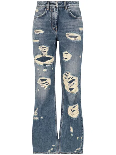 Givenchy Flared Jeans In Blue