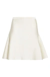 Givenchy Flared Knit Skirt In White