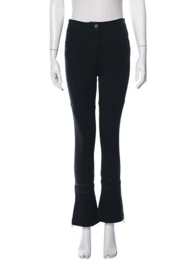 Pre-owned Givenchy Flared Pants In Black