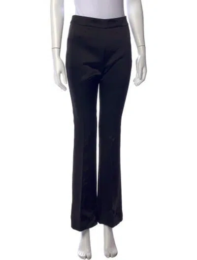 Pre-owned Givenchy Flared Pants In Black