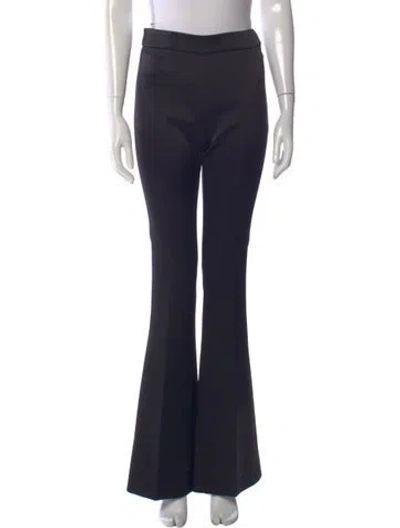 Pre-owned Givenchy Flared Pants In Blue
