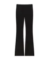 Givenchy Wool Bootcut Tailored Trousers In Black