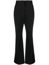 Givenchy Flared Tailored Trousers In Black