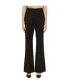 Givenchy Wool Wide-leg Tailored Pants In Black