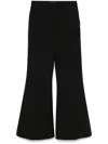 Givenchy Flared Trousers In Black