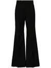 Givenchy Flared Trousers In Black