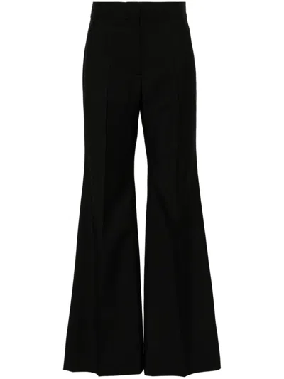 Givenchy Flared Trousers In Black