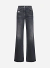 GIVENCHY FLARED WIDE LEG JEANS