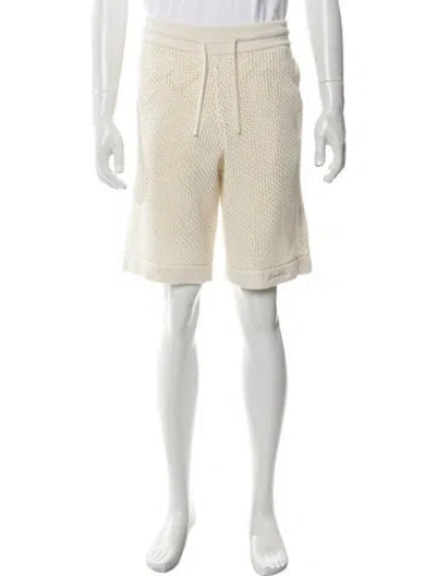 Pre-owned Givenchy Flat Front Shorts W/ Tags In Neutral