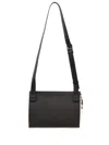 Givenchy Rectangular Shoulder Bag Textured Surface Strap In Black