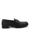 Givenchy Classic Lambskin Loafers With Ruched Detailing In Black