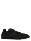 Givenchy Black Flat Sneakers In Black