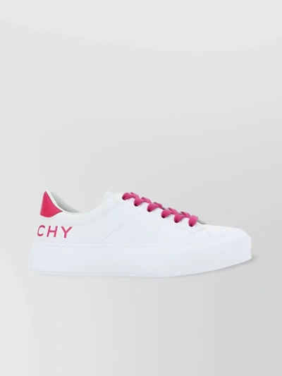 GIVENCHY FLAT SOLE LACE-UP SNEAKERS