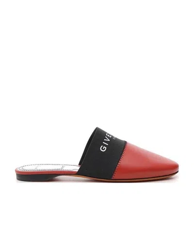 Givenchy Flat-soled Muller Shoes In Black