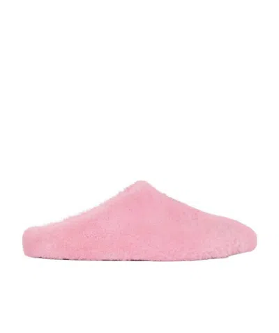 Givenchy Flat-soled Muller Shoes In Pink