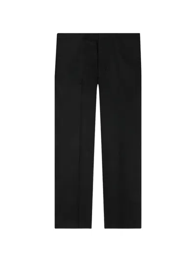 Givenchy Flat-front Trousers In Black