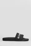 Givenchy Plage Capsule Slides In Black