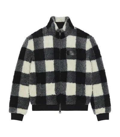 Givenchy Fleece Bomber Jacket In Multi