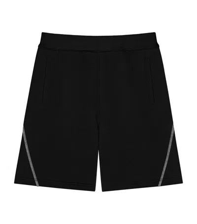 Givenchy Couture Seam Bermuda Shorts In Fleece In Black