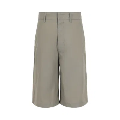 Pre-owned Givenchy Flight Bermuda Shorts 'stone Grey' | Men's Size 48 In Gray