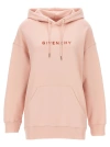 GIVENCHY FLOCKED LOGO HOODIE