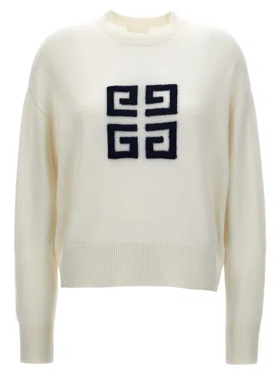 GIVENCHY FLOCKED LOGO SWEATER