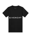 Givenchy 4g Logo Print T-shirt In Black