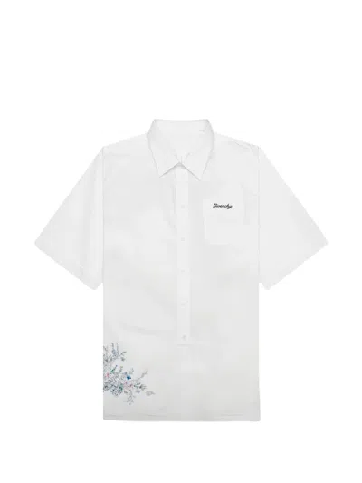 Givenchy Floral Pocket Shirt In Multi