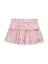Givenchy Floral-print Skirt In Pink