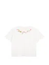 Givenchy Floral-embroidered T-shirt In White