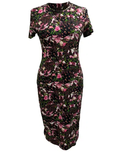 Givenchy Floral-print Midi Dress In Multi