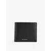 Givenchy 4g Leather Bi-fold Wallet In 001-black