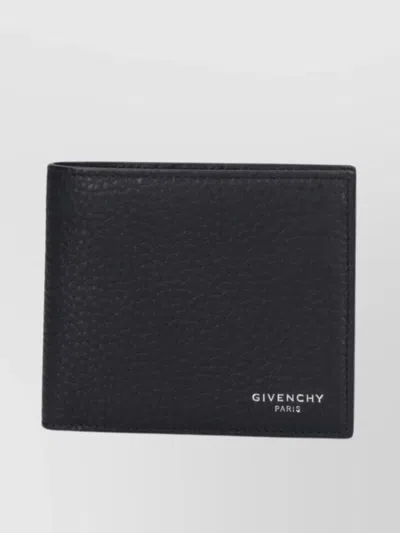 GIVENCHY FOLDED BIFOLD WALLETS TEXTURED FINISH