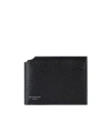Givenchy Folded Leather Wallet In Black
