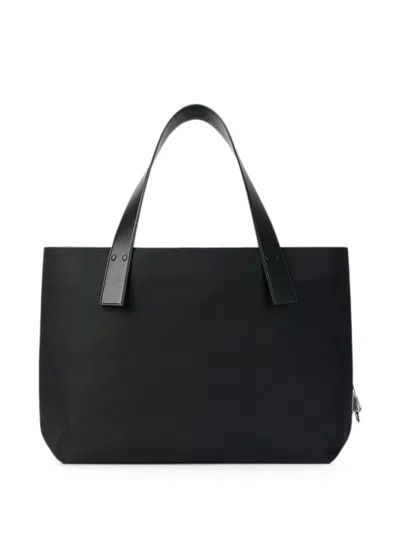 Givenchy Folded Nylon Tote In Black