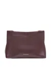 Givenchy Day Pochette Leather Crossbody Bag In Burgundy