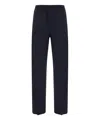 Givenchy 4g Embroidered Elastic Waist Jogging Pants In Blue