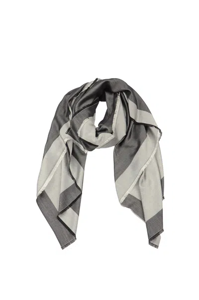 Givenchy Fringed Edge Scarf In Black