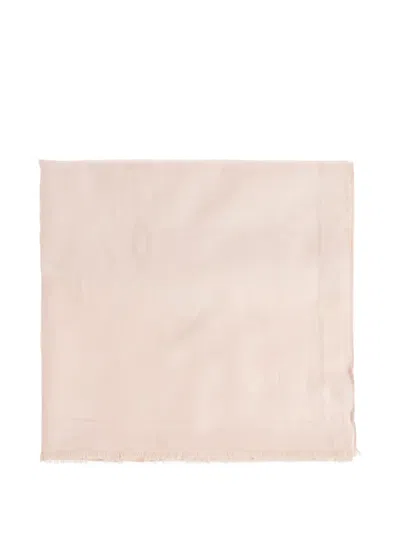 Givenchy Fringed Scarf In Pink