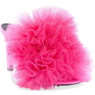 Givenchy Frou-frou Slide Sandal In Pink